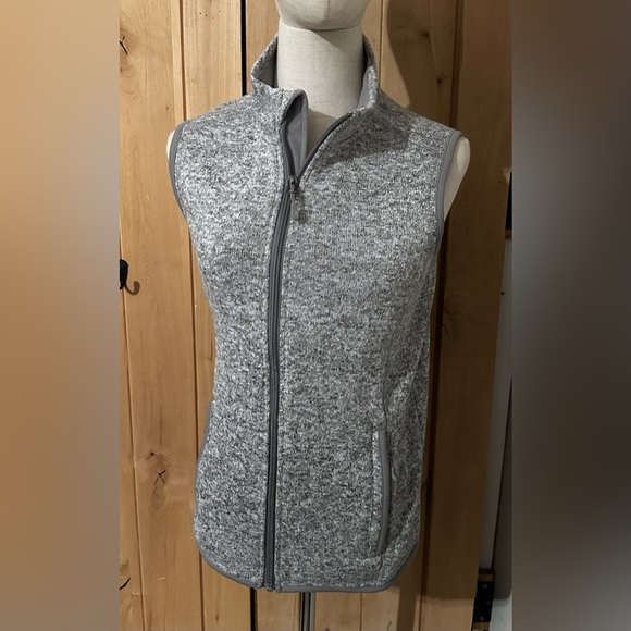WOMEN'S PACIFIC GREY HEATHERED VEST - Picture 2 of 7